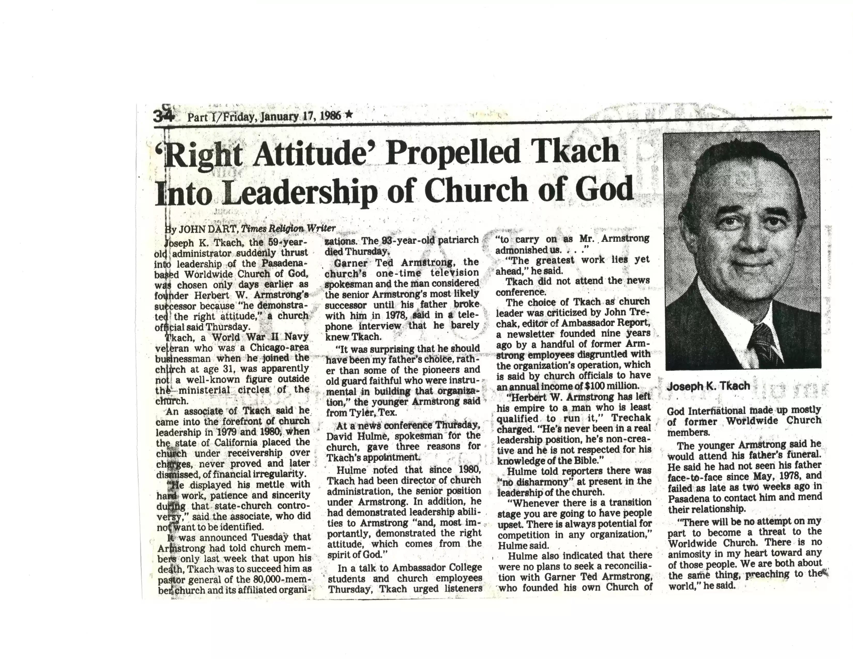 4. LA Times, 1-17-86